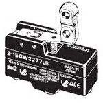 SPDT Snap Action Switch, 15A 500V AC, Roller Lever, Stainless Steel