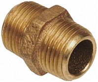 Conex-Banninger 3/4 in BSPT Male x 3/4 in BSPT Male Nipple Threaded Fitting
