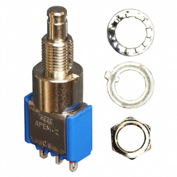 Special Switch, On-on, Alternate, 4A, 30VDC, Solder Lug Terminal, Panel Mount