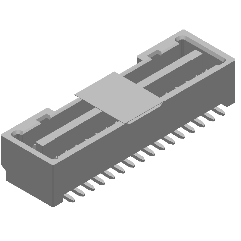 Conn Shrouded Header (4 Sides) HDR 32 POS 1.25mm Solder ST SMD Micro-Lock™ T/R