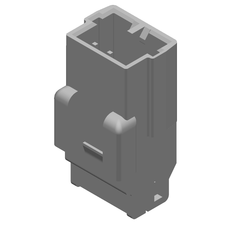 3 Pos 3.5mm Crimp Wire Housing, Female, Straight, PBT, Yellow