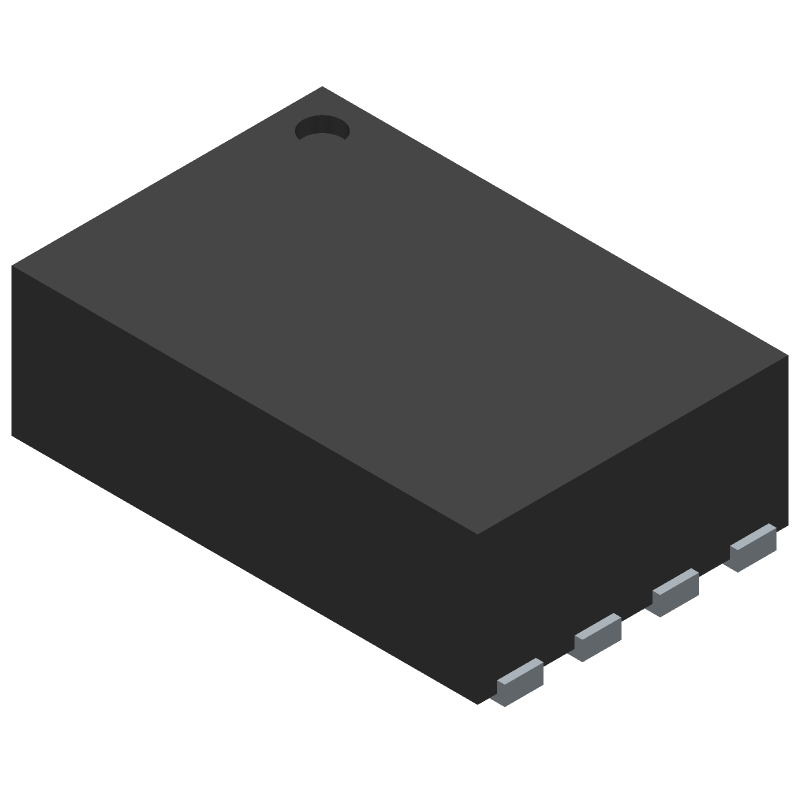 1-CHANNEL POWER SUPPLY SUPPORT CKT, PDSO8, 2 X 3 MM, 0.90 MM HEIGHT, PLASTIC, MO-229VCED-2, DFN-8