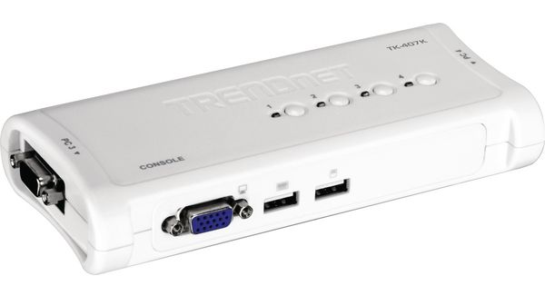 KVM Switch, TK-407K, Trendnet