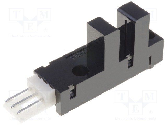 Photointerrupter Transmissive 5mm, 28V VCEO, Open Collector