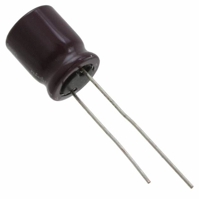 220uF 25V Aluminum Electrolytic Capacitor, Radial, 105°C, 435mA