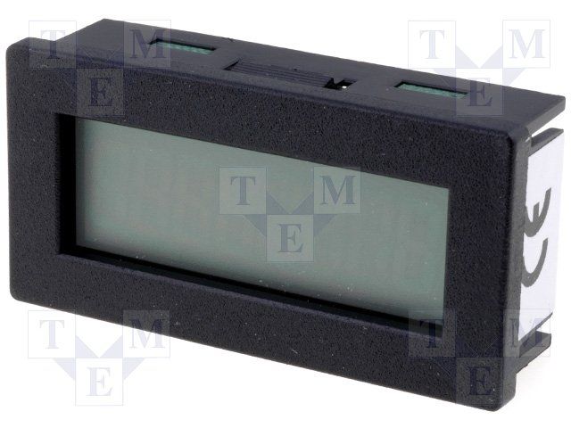Totalising Counter 4-digit LCD, 1, 3-1, 6Vdc, Panel 45x22, 2mm