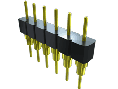 Conn Unshrouded Header HDR 36 POS 2.54mm Solder ST Top Entry Thru-Hole Tube