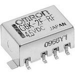 Signal Relay 5VDC 237Ohm 1A DPDT(12.8x7.8x5.4)mm SMD