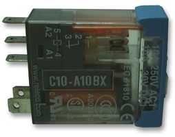RELECO   C10A10X12D   RELAY, SPCO, 12VDC