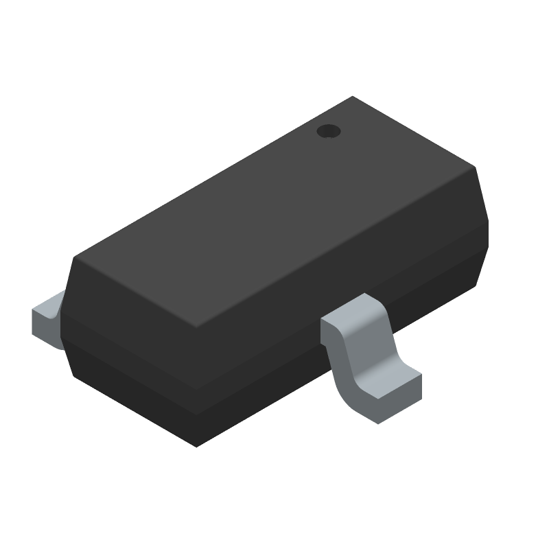 N-Channel MOSFET, 100V, 2.7A, 109mΩ, SMT