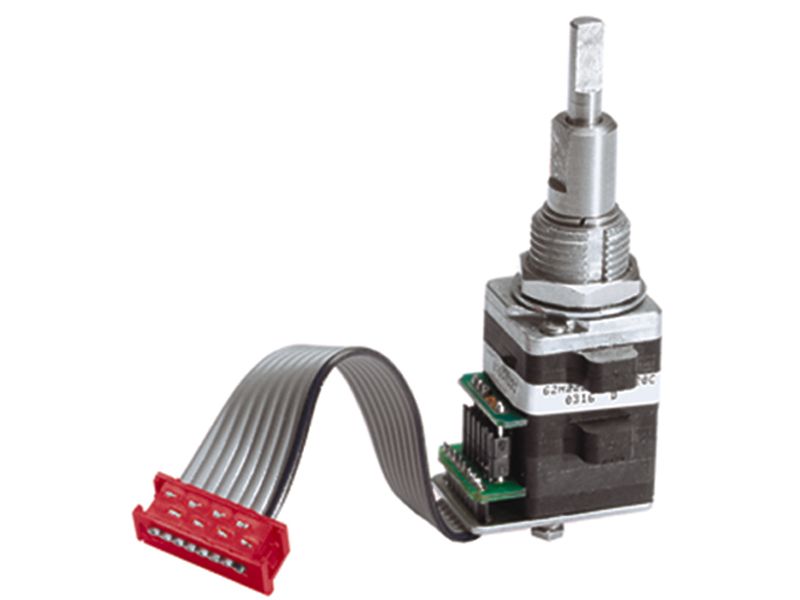 High Torque, Concentric Shaft Optical Encoder 8-Pin