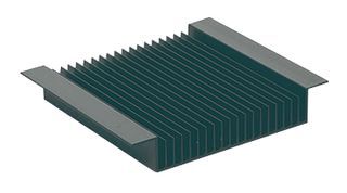Heatsink, 0.32K/W, 250 x 240 x 46mm