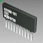 Resistor Networks & Arrays THK FILM MOLD SIP 9.1K 2%