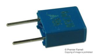 Cap Film 0.15uF 63V PET 5% (7.3 X 2.5 X 6.5mm) Radial Stacked 5mm 125°C Automotive Bulk