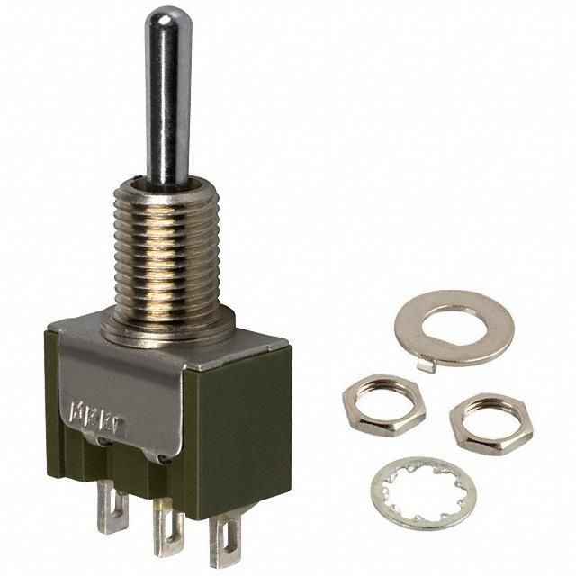 SPDT Toggle Switch, 6A 250VAC, ON-OFF-ON, Solder Lug