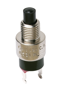 Illuminated Pushbutton Switch, SPST-NO, 1A 120VAC, Red LED