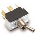DPDT Toggle Switch, 15A 250VAC, Screw Term, Panel Mount