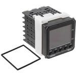 Temperature Process Controller, Analog/Thermocouple/RTD Input, Analog Output, Dual LCD Display, DIN Rail