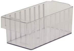 AKRODRAWER; Enclosure Material:Acrylic; External Height:4-5/8; External Width:3-3/4; External Depth:11-5/8; Accessory Type:AkroDrawer Storage Bin; Carrying Capacity:15lb; Colour:Clear; External Depth - Imperial:11.625 ;RoHS Compliant: NA