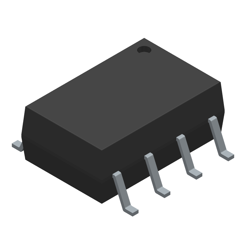 60V 500mA SPST/DPST Optical SSR, SMD, 1.5kV Isolation