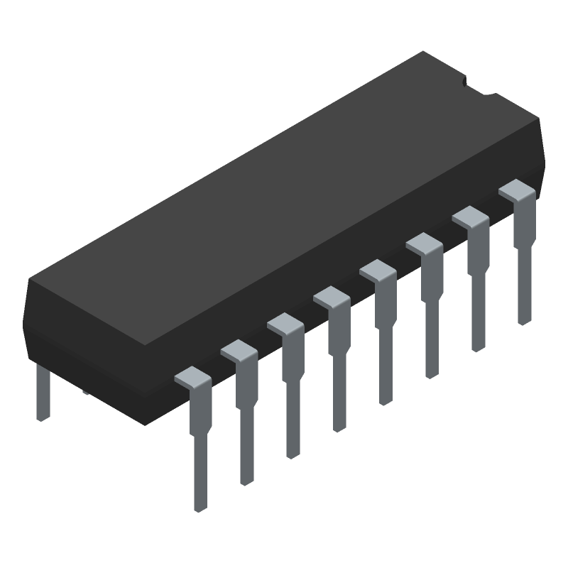 Thick Film Resistor Network, 2.2kΩ 2%, 16-Pin DIP, Isolated