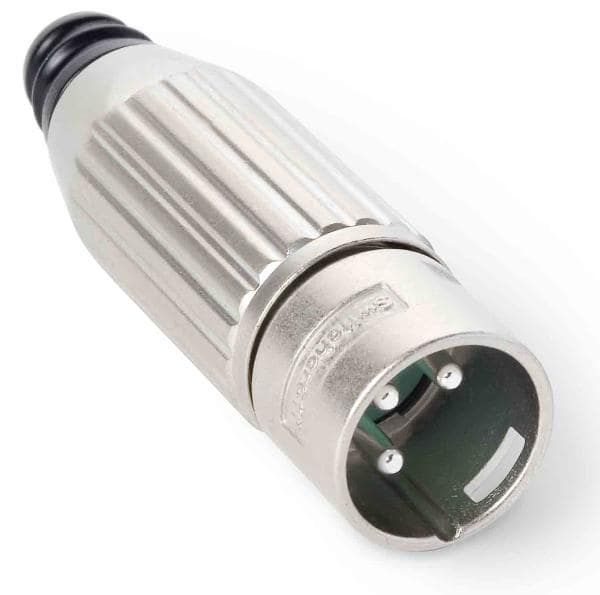 7 Pos XLR M Connector, 5A, 125V, Solder, Shielded