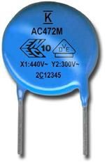 Ceramic Disc Capacitors 300volts 1500pF 20% Y5U