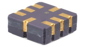 RF Amplifier, 500MHz-6GHz, 18.4dB Gain, LCC, 2.1x2.1x0.75mm