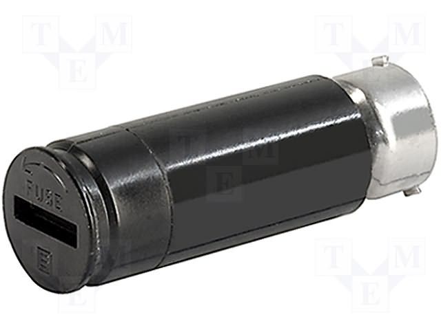 Fuse Holder 20A 500VAC Panel Mount Solder Lug