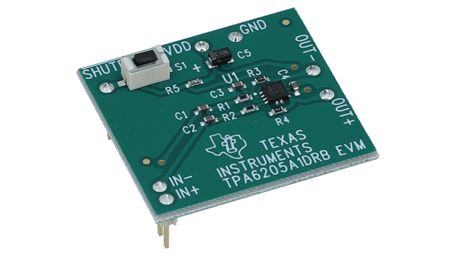 Evaluation Board For 1.25-W Mono Fully Differential Audio Power Amplifier With 1.8-V Input Logic Thresholds