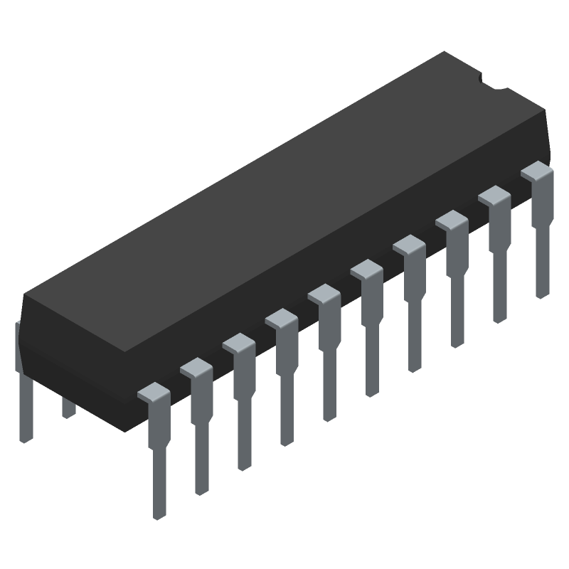 8-Bit Shift Register Driver, 50V Out, 150mA/ch, PDIP