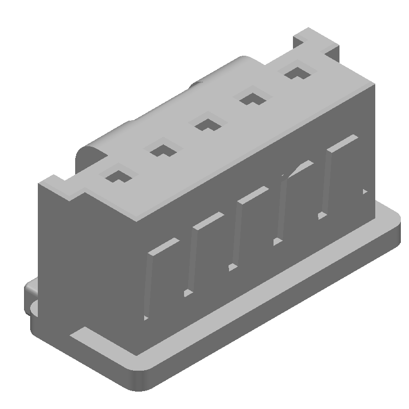 CONN RCPT HSG 5POS W/B 2.0MM