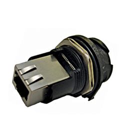 CONN RCP USB2.0 TYPEA 4P PNL MNT