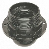 Orbitec 60 W Resin Lampholder, E27 Base, Screw Mount Screw