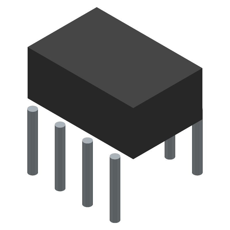 600V 600mA DC-In Optical SSR, 5kV Isolation, DIP, 6V Control