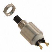 Switch Push Button N.C. SPST Round Plunger 0.1A 30VDC Momentary Contact Solder Lug Panel Mount