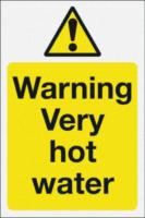 Warning Sign with English Text Vinyl, 50 x 75mm 5 Hazard Warning Label