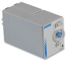 Programmable Time Delay Relay, 8A, 240VAC, SPDT, DIN Mount
