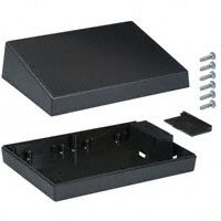 BOX ABS BLACK 6.88L X 4.88W