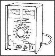 TRANSFORMER,  120V,  15A,  ENCLOSED METERED