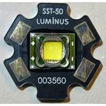 4mm square LED, thermistor and connector mounted on a copper-core PCB