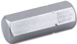 HEXAGON BIT, 6MM - Length:25mm; For Use With:Britool Ratcheting Screwdrivers; Tip / Nozzle Size:6mm; Tip / Nozzle Style:Hex;
