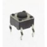 Keypad Switch, 1 Switches, SPST, Momentary, 0.05A, 12VDC, 2.45N, Solder Terminal, Through Hole-straight,
