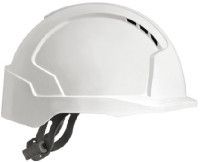 White Vented ABS Helmet