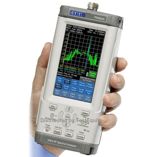 AIM-TTI INSTRUMENTS         PSA6005USC            ANALYZER, SPECTRUM, 10MHZ TO 6GHZ
