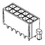 14 Pos 4.2mm Pitch Straight Header, 9A, 600V, Tin, Nylon