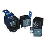 24VDC Power Relay, SPDT, 20A, Plug-In, 125°C