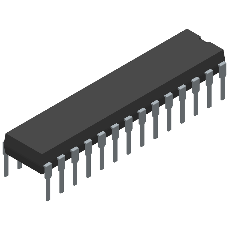 10Mbps Ethernet Controller, SPI Interface, DIP, 20MHz
