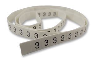 PRO POWER   LHS3-1TW/3   Wire Marker, 3:1, 1 mm, 3 mm, 5mm x 6mm, 3