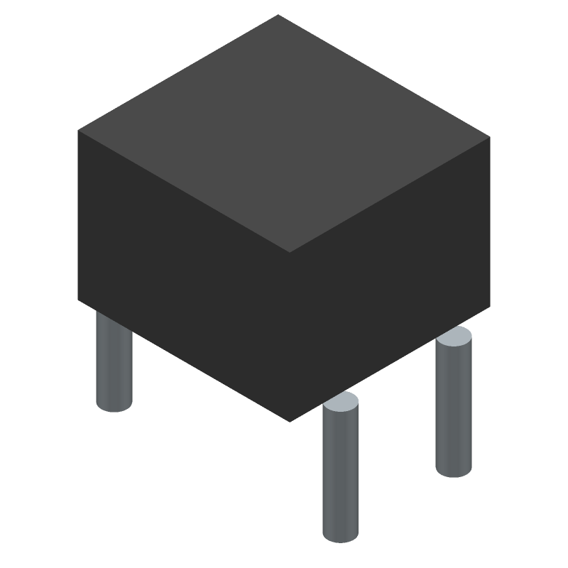 Pulse Transformer 1:1 1kV 500uH 340mR DCR Thru-Hole DIP